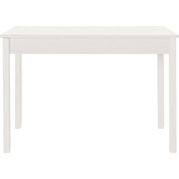 Bílý pracovní stůl z borovicového dřeva Støraa Gava, délka 100 cm-image-3