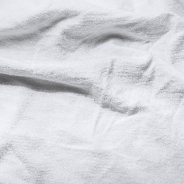 Bílé elastické prostěradlo Homecare, 190-200 x 200-220 cm