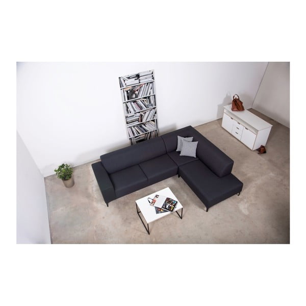 Antracitová rohová pohovka (pravý roh) Diva – Scandic-image-2