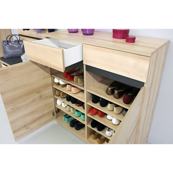 Botník v dekoru buku se šuplíky Lissabon - Germania-image-3