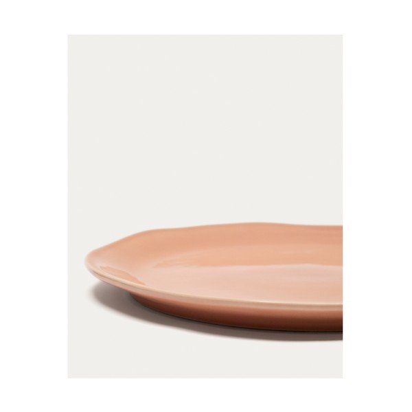 Světle růžový keramický talíř ø 27 cm Tiraya – Kave Home-image-4