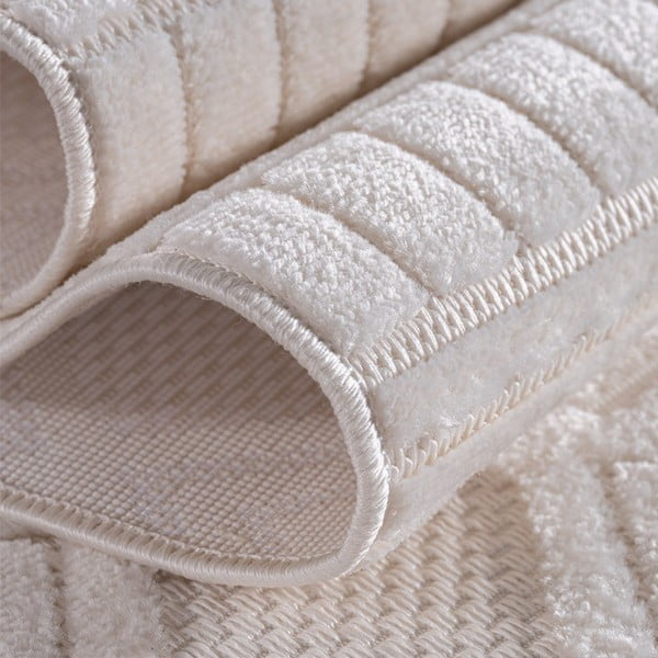 Krémový vnitřní a venkovní běhoun 80x150 cm Doha 1652 Cream – Ayyildiz Carpets-image-2