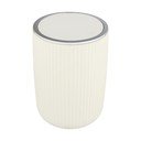 Krémově bílý odpadkový koš 5,5 l Agropoli - Wenko