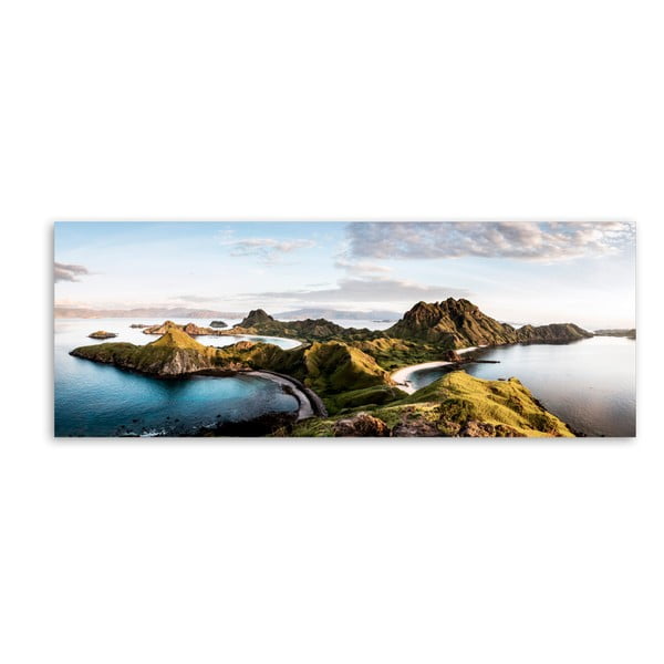 Obraz Styler Canvas Komodo Views, 60 x 150 cm