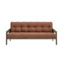 Oranžová rozkládací pohovka 204 cm Grab - Karup Design