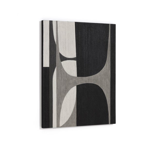 Ručně malovaný obraz na plátně 80x100 cm Onure – Kave Home