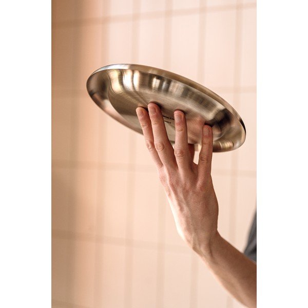 Nerezové talíře v sadě 2 ks ve stříbrné barvě ø 28 cm Roto – noo.ma-image-2