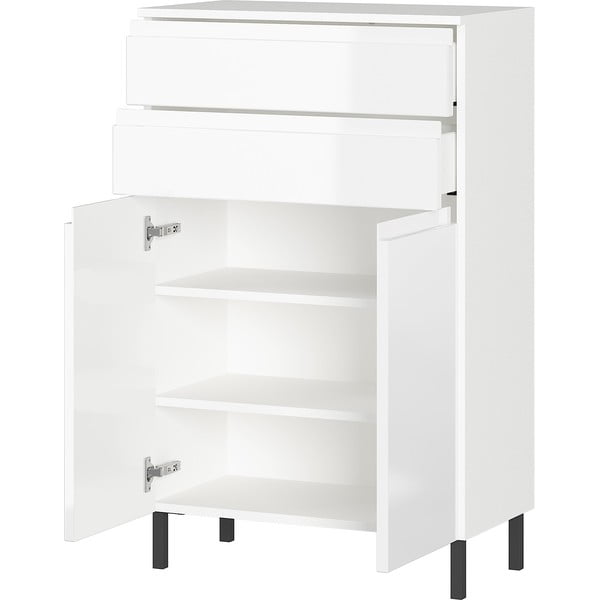 Bílá koupelnová skříňka 60x97 cm Salinas - Germania-image-3