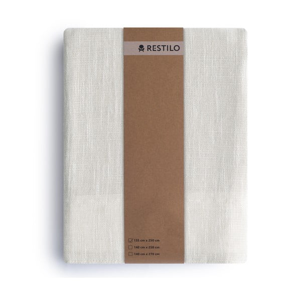 Krémový závěs 140x270 cm Valeta – Restilo-image-4