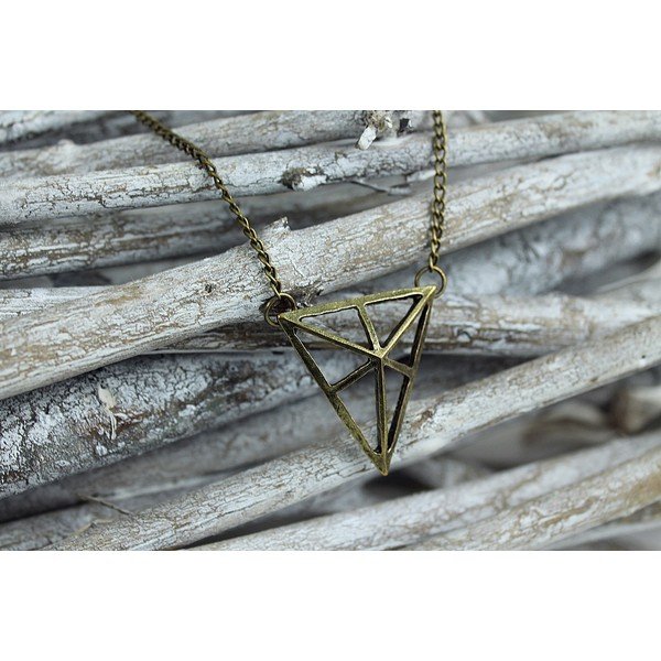 Náhrdelník Geometric Triangle