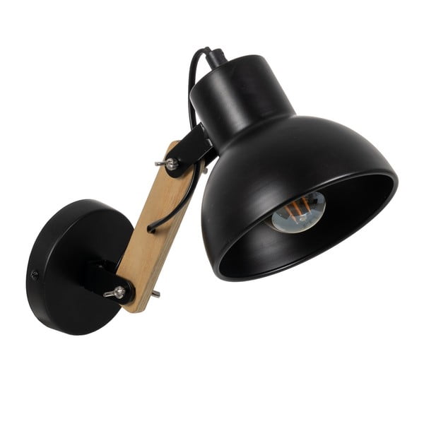 Nástěnné svítidlo v černé a přírodní barvě – Ixia-image-2