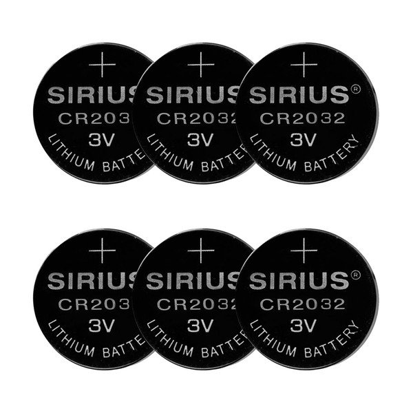 Lithiové baterie 6 ks DecoPower – Sirius