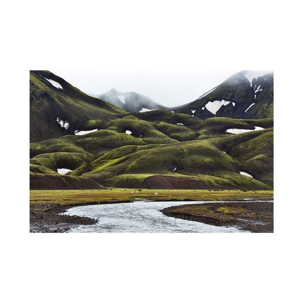 Skleněný obraz 120x80 cm Fjallabak – Styler