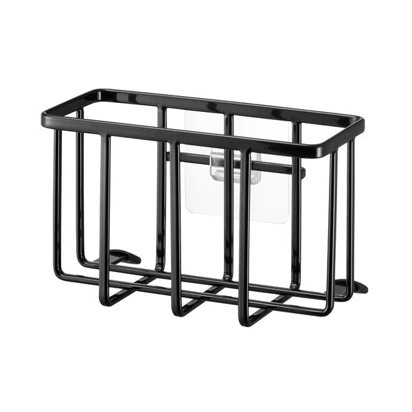 Černý kovový stojan na mycí prostředky bez vrtání Film Hook – YAMAZAKI