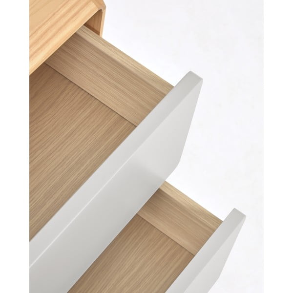 Šedý/v přírodní barvě noční stolek Anielle – Kave Home-image-4