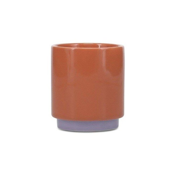 Oranžový/fialový kameninový šálek 130 ml Duo – ONA