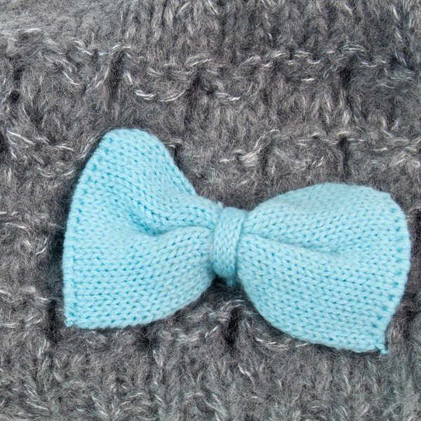 Čepice Bow Blue-image-1