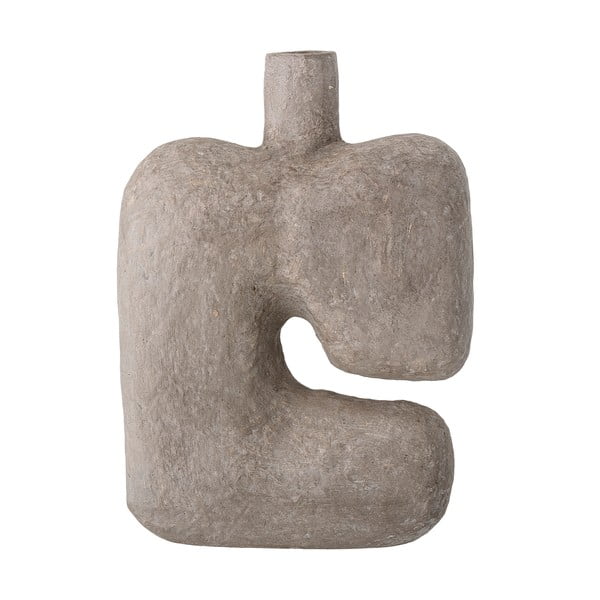 Šedá dekorativní papírová váza Bloomingville Banael, výška 36 cm-image-3