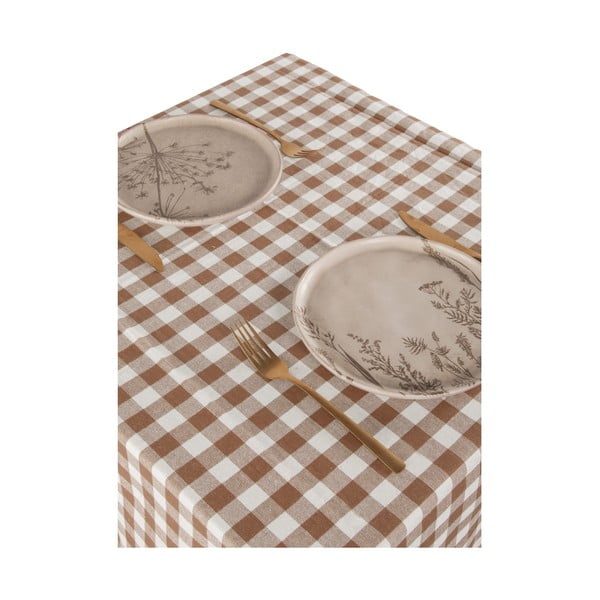 Bavlněný ubrus 150x150 cm Gingham – Tiseco Home Studio-image-1