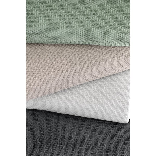 Bílý bavlněný přehoz na dvoulůžko 220x240 cm - Mijolnir-image-1