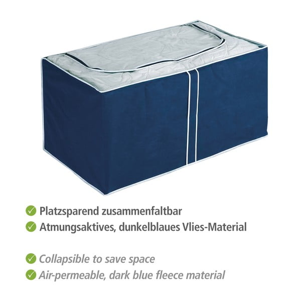 Modrý úložný box Wenko Ocean, 48 x 53 cm-image-1