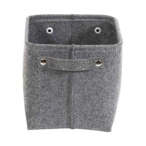 Šedý plstěný úložný košík Compactor Felt Basket, 29 x 24 cm-image-3