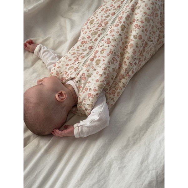 Béžový dětský spací pytel z Bio bavlny 40x77 cm Augusta – Cam Cam Copenhagen-image-3