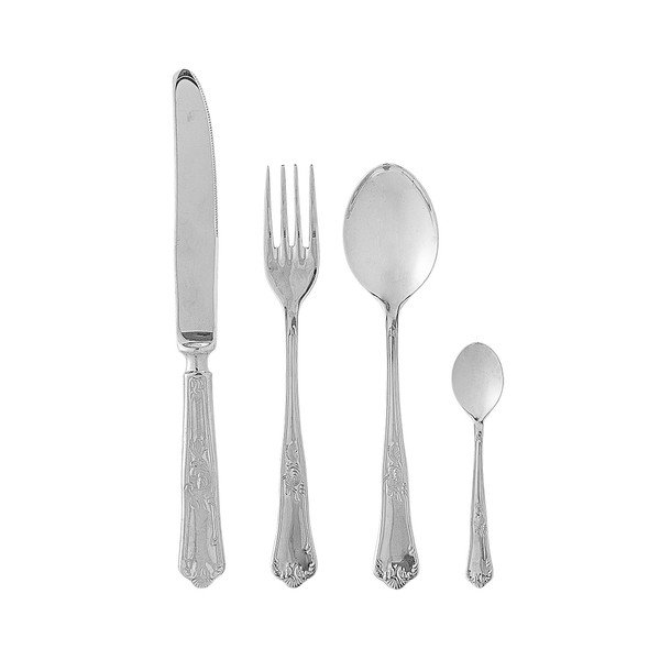 Nerezový příbor 16 ks ve stříbrné barvě Tilly – Bloomingville