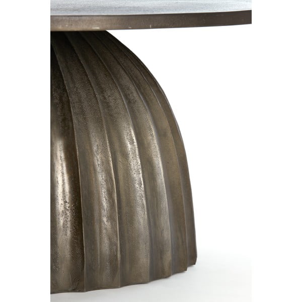 Kovový kulatý odkládací stolek ø 70 cm Veglia – Light & Living-image-3