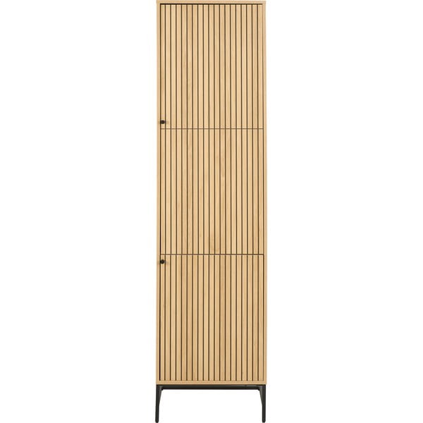 Šatní skříň v dekoru dubu v přírodní barvě 51x200x60 cm Albany  – Actona