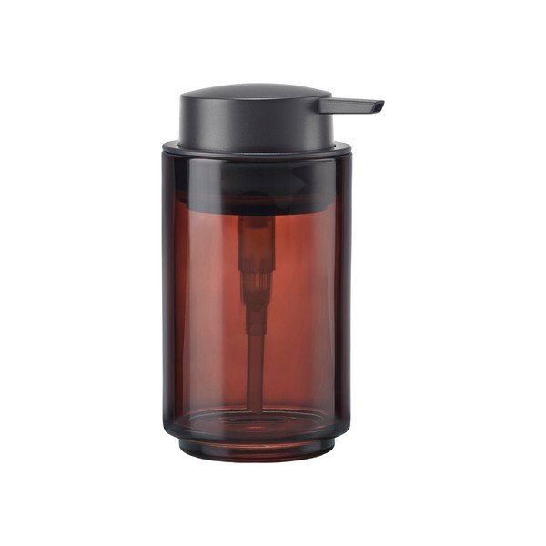 Hnědý skleněný dávkovač mýdla 250 ml Tada – Zone