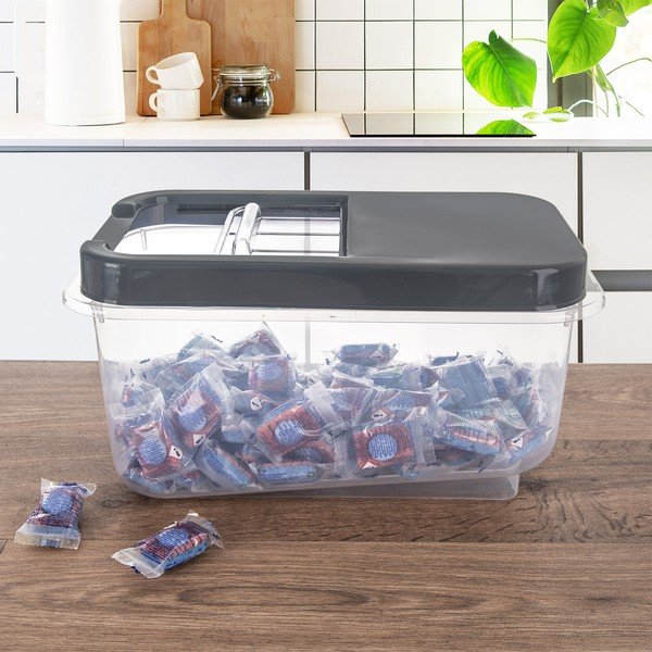 Plastový úložný box s víkem 35x20x18 cm Slop – Orion-image-4