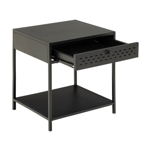 Černý noční stolek Newcastle - Actona-image-3