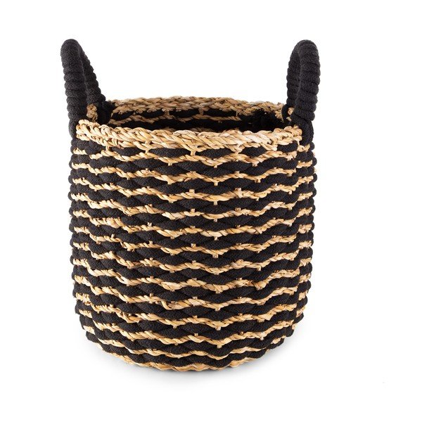 Úložný košík z mořské trávy Compactor, ø 25 cm-image-3