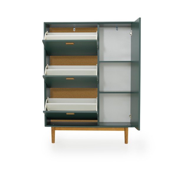 Zelený výklopný botník Svea – Tenzo-image-2