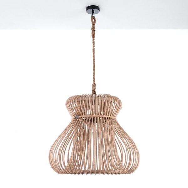 Závěsné svítidlo  v přírodní barvě s ratanovým stínítkem ø 60 cm Tinggi - Tomasucci-image-3