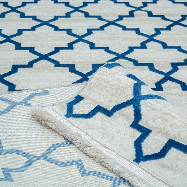 Koberec Rusallo Azul, 80 x 150 cm-image-1