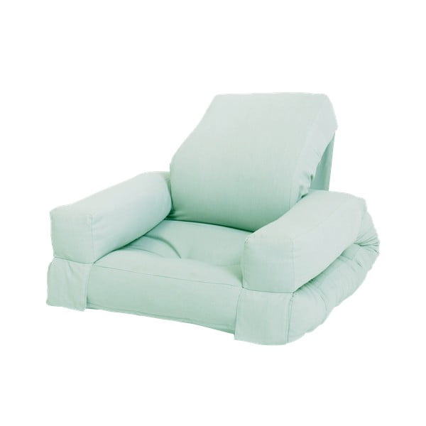 Dětské rozkládací křesílko Karup Design Mini Hippo Mint-image-3