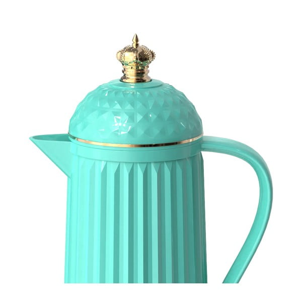 Tyrkysová termoska 920 ml Crown  – PT LIVING-image-2