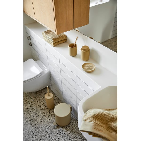 Tmavě béžový bavlněný ručník Zone Classic, 70 x 50 cm-image-2