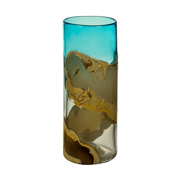 Ručně vyráběná křišťálová váza Santiago Pons Kris, výška 30 cm