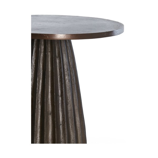 Kovový kulatý odkládací stolek ø 40 cm Veglia – Light & Living-image-2