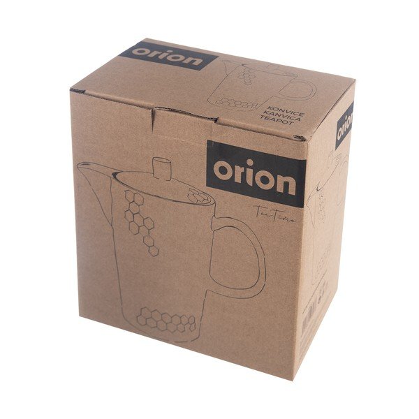 Černá keramická konvice na čaj 1,3 l Tea Time – Orion-image-4