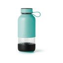 Tyrkysová cestovní skleněná lahev 500 ml To Go – Lékué