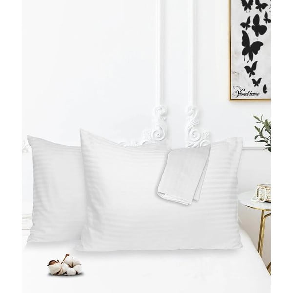 Povlaky na polštáře ze směsy hedvábného saténu v sadě 2 ks 50x70 cm – Mila Home