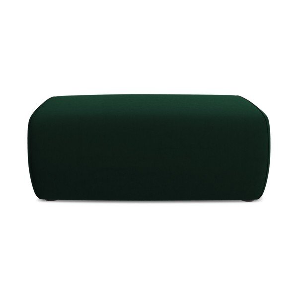 Zelená sametová podnožka Kapua – Makamii