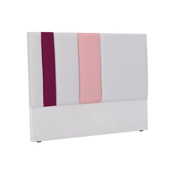 Šedo-růžové čelo postele Mazzini Sofas Dahlia, 120 x 200 cm-image-2