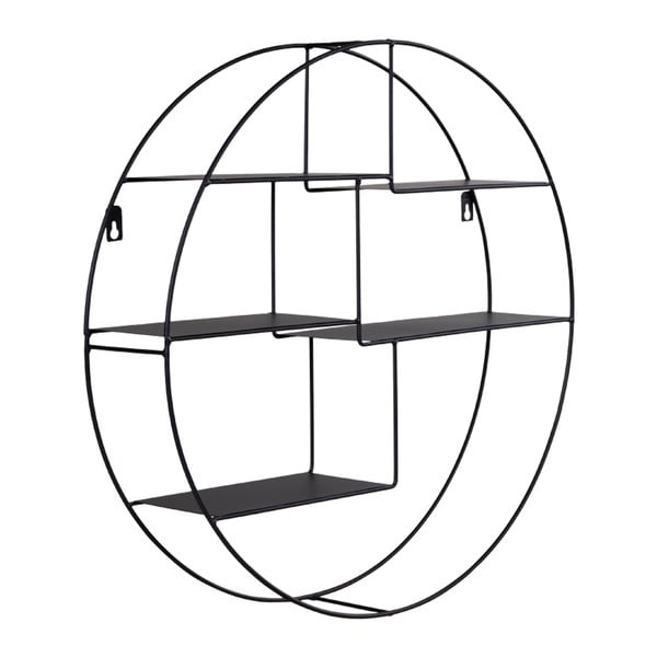 Černá patrová kovová police Genk - House Nordic-image-1