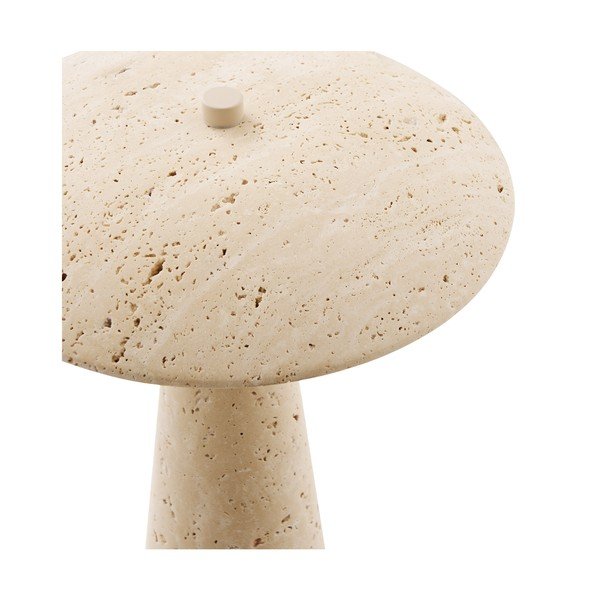 Béžová kamenná LED stolní lampa (výška 25,5 cm) Consett – House Nordic-image-4