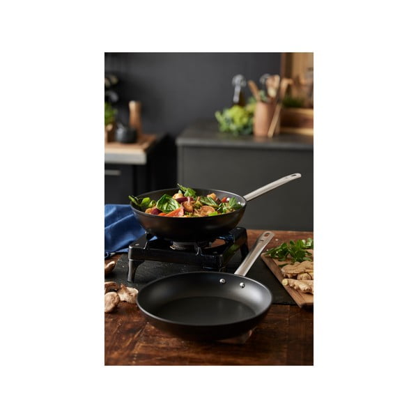 Wok hliníková pánev s nepřilnavým povrchem ø 28 cm – Holm-image-4